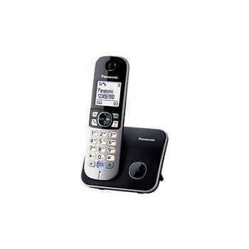 Telefon PANASONIC KX-TG6811FXB, bežični, crni