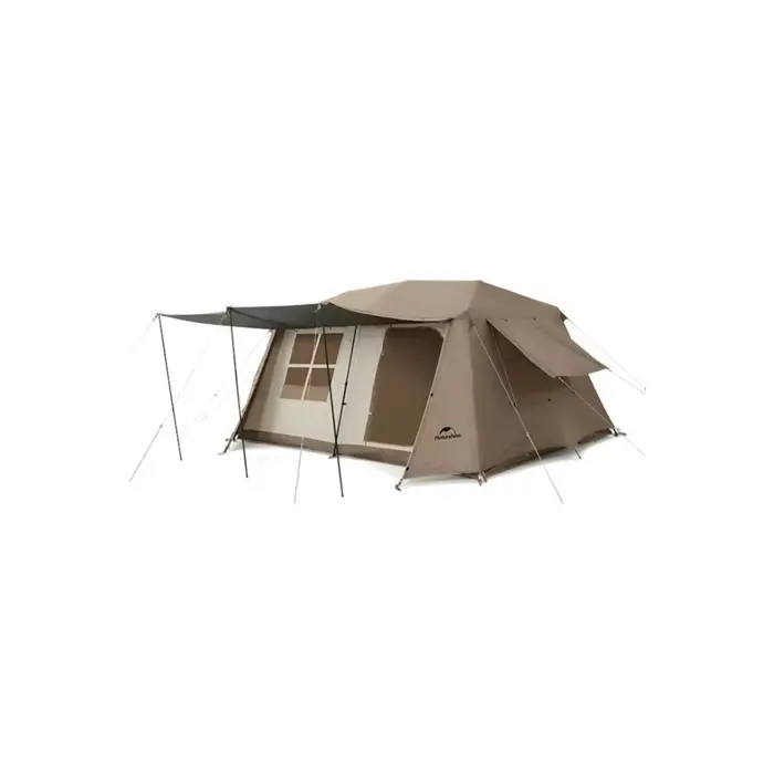 Tent Village 13 Ridge ultimate edition CNH22ZP004-brown-ti black NATUREHIKE