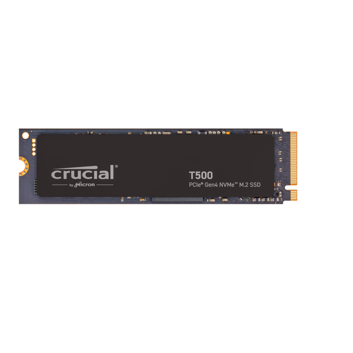 SSD disk 500 GB, CRUCIAL T500, M.2 2280, PCIe 4.0 x4 NVMe, CT500T500SSD8