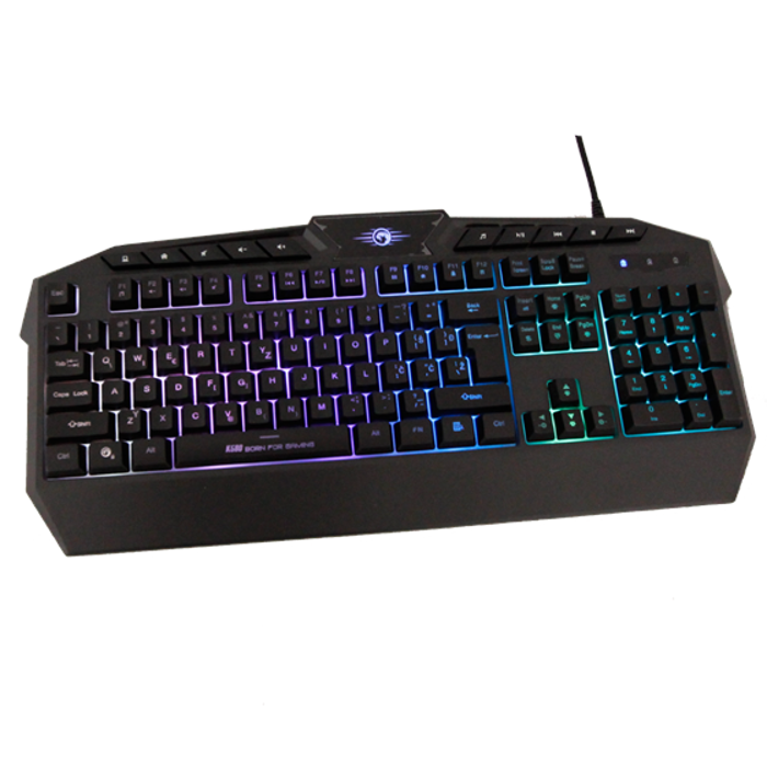 Tipkovnica MARVO SCORPION K680, RGB, UK/HR layout, crna