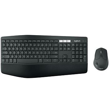 Tipkovnica + miš LOGITECH MK850 Wireless Desktop, bežična, crna, Unifying receiver USB