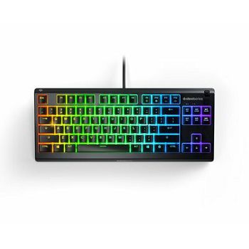 Tipkovnica STEELSERIES Apex 3 TKL, US layout, crna, USB