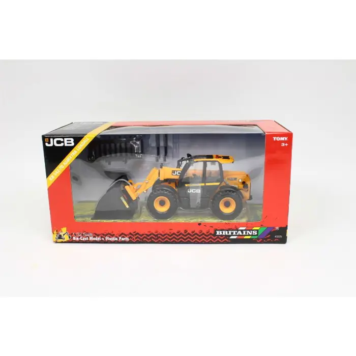 TOMY Britains JCB Agrixtra loader+attachments 43325