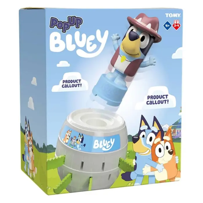 TOMY Game Pop Up BLUey T73659 /4