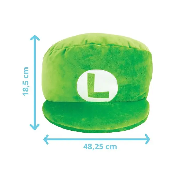 TOMY MOCCHI plush Nintendo Luigi hat T12962 /4