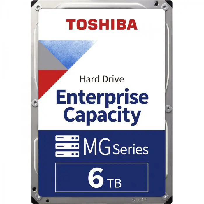 TOSHIBA hard disk 6TB 7200 SATA 6Gb/s 256MB, 512e.