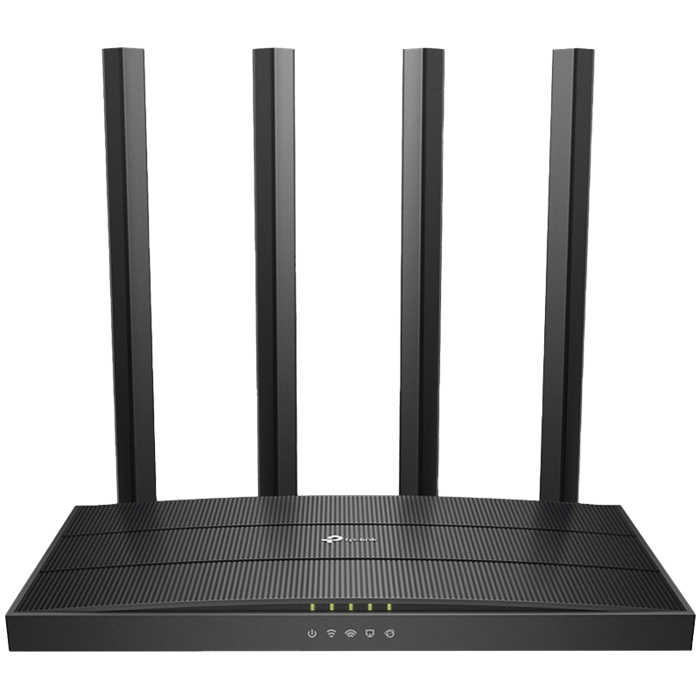 TP-Link Archer C6 AC1200 Wireless MU-MIMO Gigabit Router,867 Mbps at 5 GHz and 400 Mbps at 2.4 GHz band,1× Gigabit WAN Port,4× Gigabit LAN Ports, 1.2 GHz CPU,4×Fixed High-Performance Antennas,WPA3, Ro