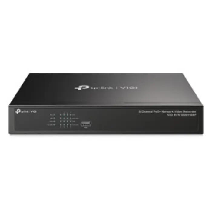 TP-Link PoE+ Network video snimač, 8 kanala, 8x10/100 Mbps PoE+ Ports, H.265+/H.265/ H.264+/H.264, 8MP, 10TB HDD, 1×SATA, VGA/HDMI, RJ-45, USB2.0×2, 2xAudio, Vigi app