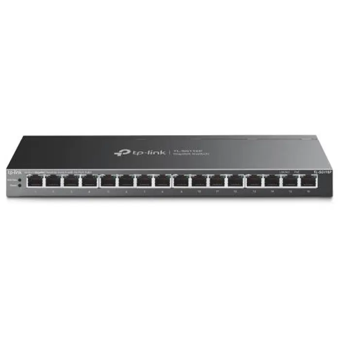 TP-Link TL-SG116P, PoE 16 port GbE switch PoE