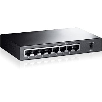 TP-Link TL-SF1008P, 8-port 10/100 PoE switch