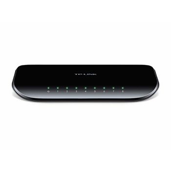 TP-Link TL-SG1008D, 8-port GbE switch, plastično