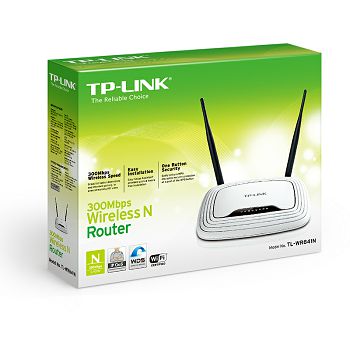 TP-Link TL-WR841N, WLAN router 300Mbps 4-port