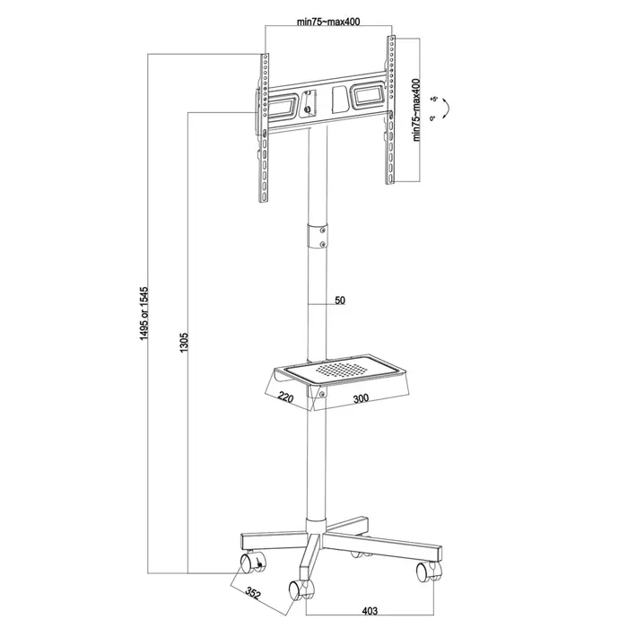 tv-trolley-stand-maclean-professional-32-55-on-wheels-max-ve-41871-wlononwcrbfbm.webp
