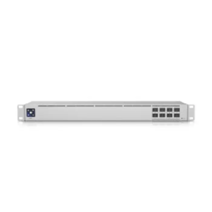 Ubiquiti UniFi Aggregation Layer2 Switch, 8×10G SFP+, Touch screen LCD, Rackmount (USW-Aggregation)