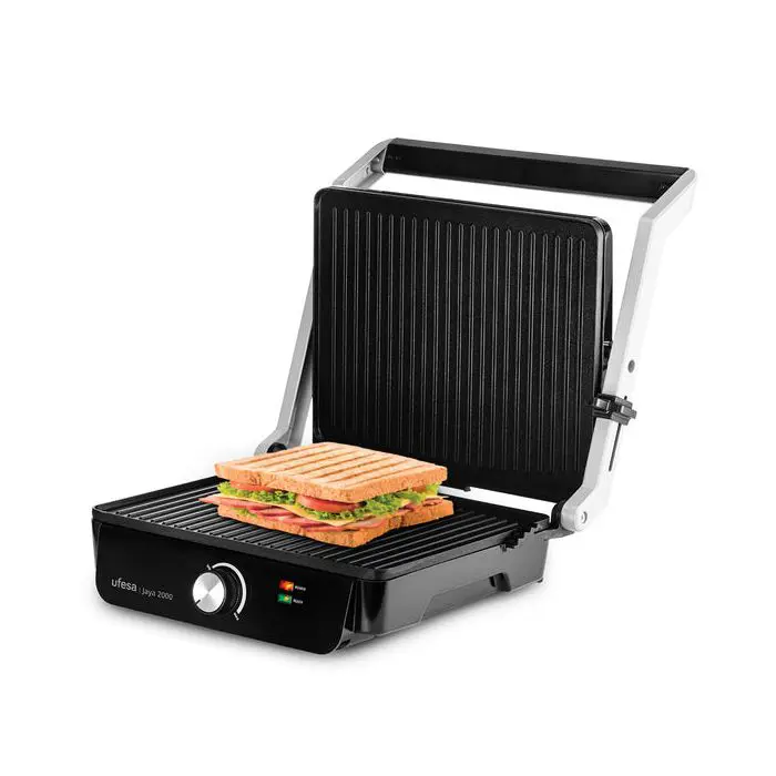Ufesa Press Grill Jaya 2000 – električni kontaktni žar, 2000 W, z 180°