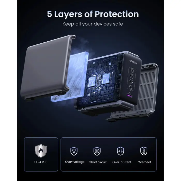 ugreen-300w-nexode-gan-ii-tech-zidni-punjac-4xusb-c-1xusb-a--67847-67710.webp