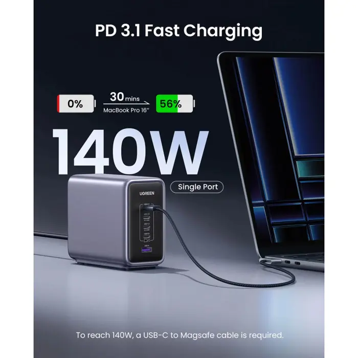 ugreen-300w-nexode-gan-ii-tech-zidni-punjac-4xusb-c-1xusb-a--69926-67710.webp