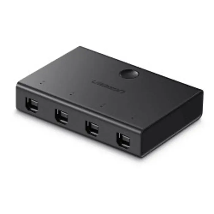 UGREEN Data Switch, USB 2.0 4x1, crni