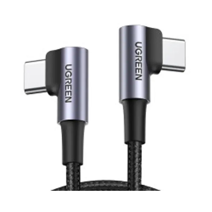 UGREEN kutni USB-C 2.0 (M) na kutni USB-C 2.0 (M), 60W, 3A, 1m