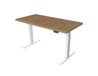 UVI Desk okvir bijeli i ploča prirodni hrast - 262