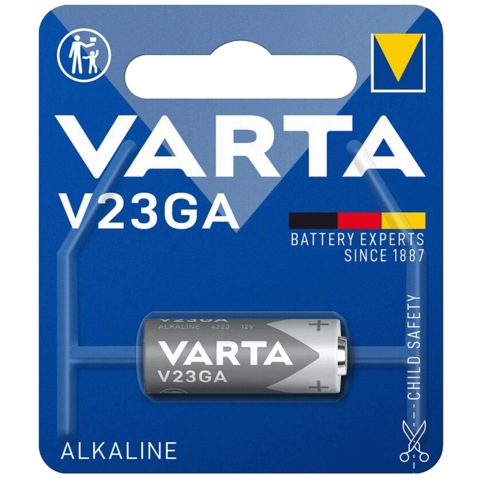 Varta Baterija alkalna, V23A, 12V, blister 1 kom - V23GA (MN21/8LR932 LR23A)