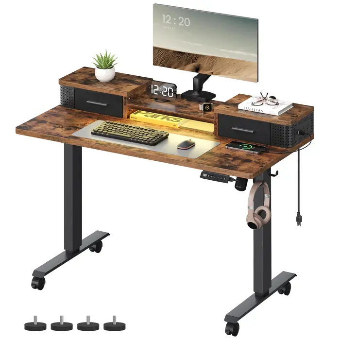 Vasagle electrically adjustable desk