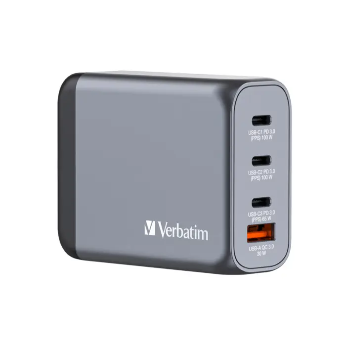 verbatim-gnc-100-gan-charger-100w-3xusb-c1xusb-a-36144-v032202.webp