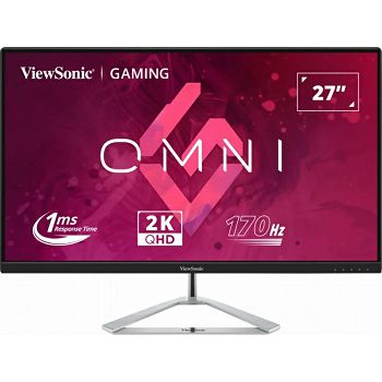 ViewSonic Monitor VX2780-2K 27" 2560x1440, IPS, 170Hz-1ms, 2xHDMI 2.0, DP