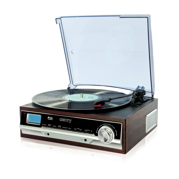 Vintage turntable AUX / FM