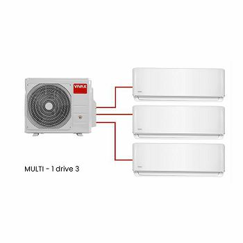 VIVAX, multi bundle, 6 kW, 09+12AERI+