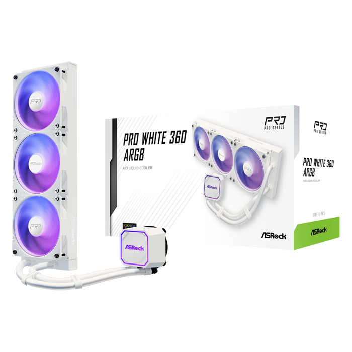Vodeno ASRock Pro White 360 ARGB