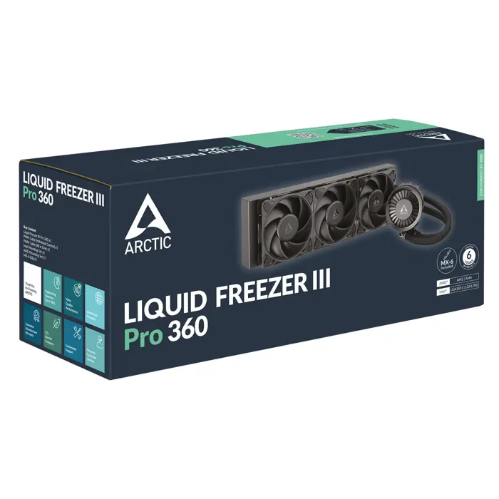 Vodeno hlađenje za procesor Arctic Liquid Freezer III Pro 360 (black) ACFRE00180A