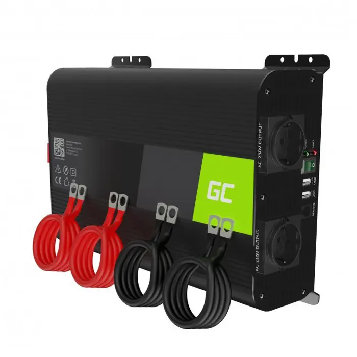 VOLTAGE INVERTER Green Cell PRO 12V/230V 2000W/4000W PURE SINE WAVE INVGC11