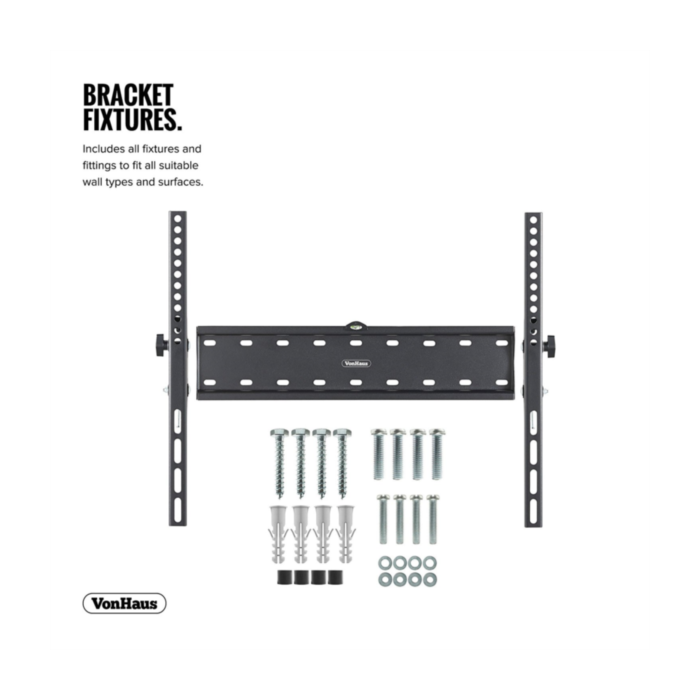 vonhaus-26-55-3939-tilting-tv-wall-bracket-up-to-40kg-60207-e0014902.webp