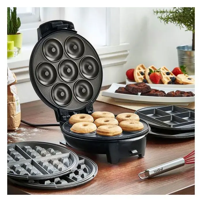 VonShef 3in1 waffle maker, donuts and brownies