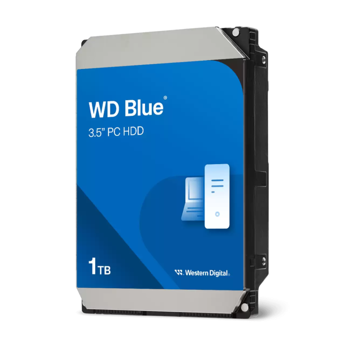 WD 1TB Blue 3,5" SATA 6Gb/s 5400rpm 64MB HDD disk