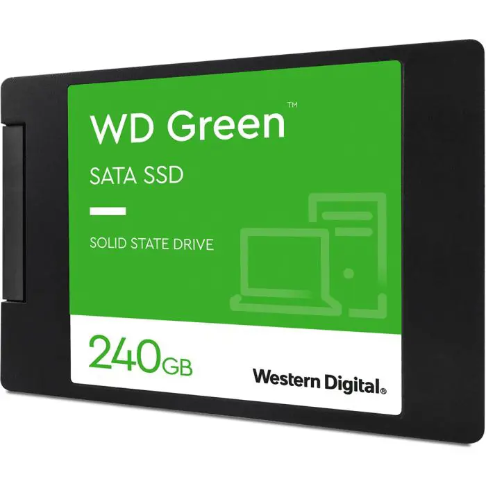 WD 240GB SSD GREEN 3D NAND 6.35(2.5") SATA3
