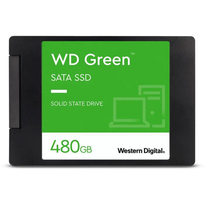 WD 480GB SSD GREEN 3D NAND 6.35(2.5") SATA3