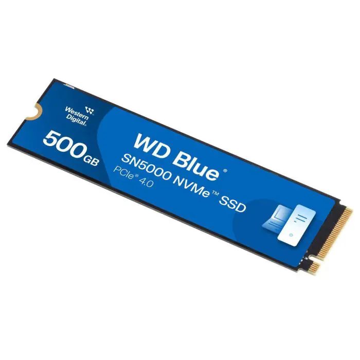 WD 500GB Blue SN5000 M.2 2280 PCI-E 4.0 NVME 1.4 SSD Disk