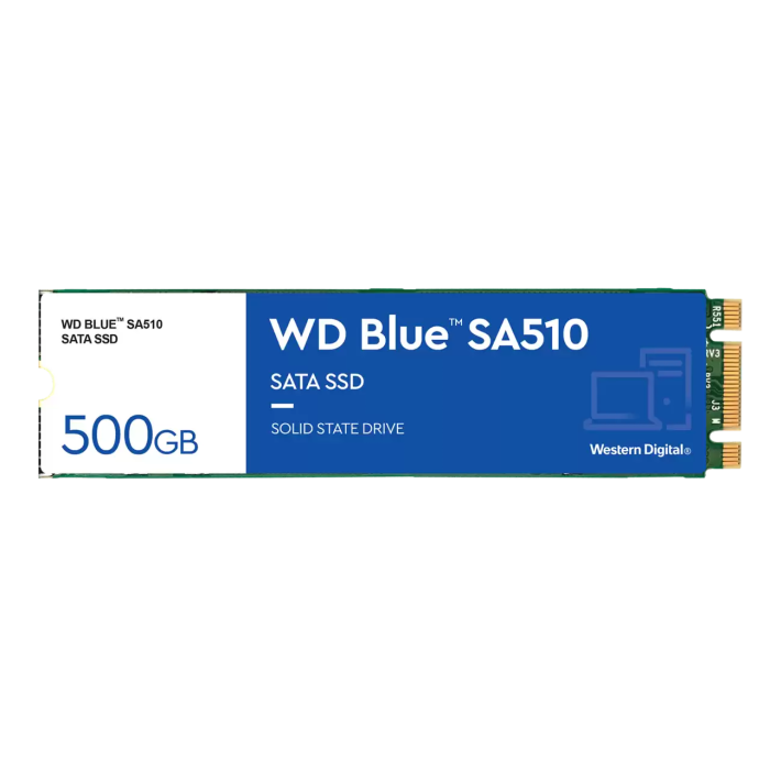 WD 500GB SSD BLUE SA510 M.2 SATA3.