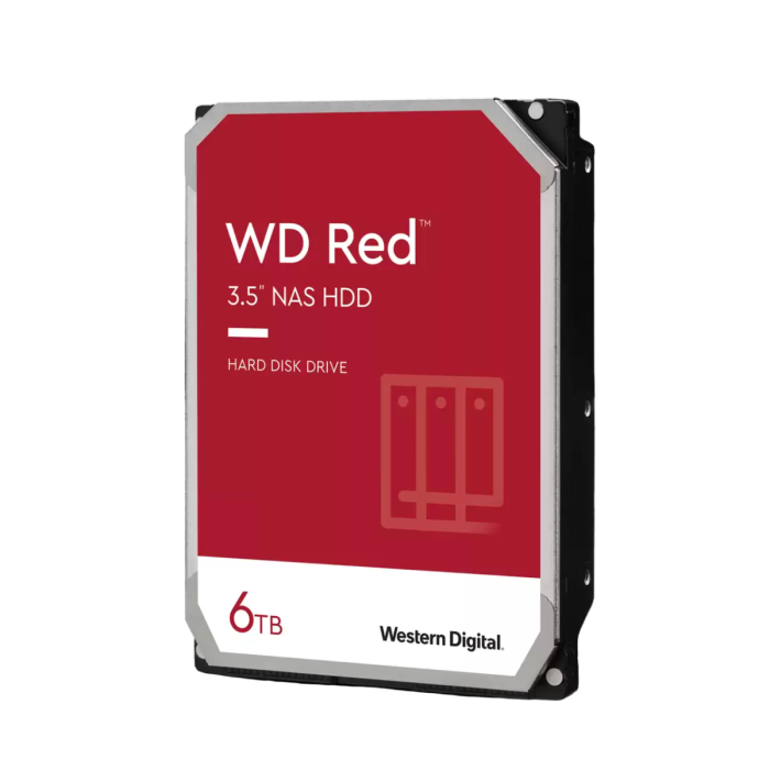 WD 6TB Red 3,5" SATA 6Gb/s 5400rpm 256MB HDD disk
