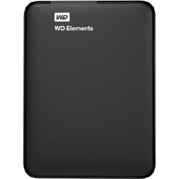 WD Externe Festplatte Elements - 2.5" - USB 3.0 - Schwarz - WDBUZG0010BBK-WESN