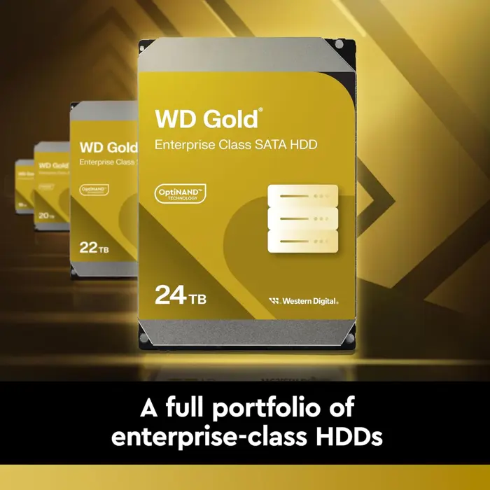 WD GOLD HDD 20TB SATA3, 6GB/S, 7200, 512MB, Server Hard Disk (WD202KRYZ)