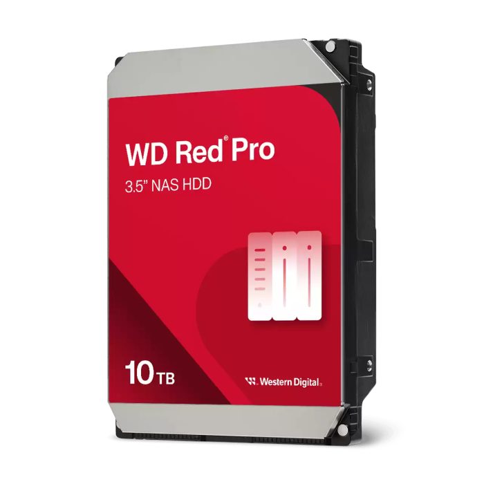 WD hard disk 10TB SATA3, 6Gb/s, 7200, 512MB RED PRO