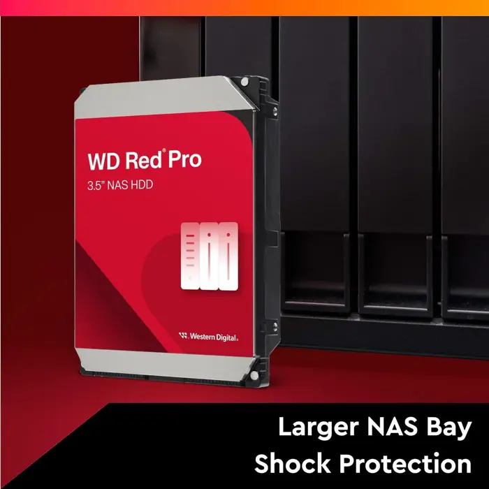 WD Hard Disk 20TB SATA3, 6GB/S, 7200, 512MB Red Pro