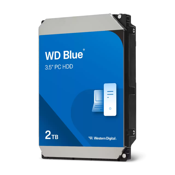 WD hard drive 2TB 7200RPM 256MB 6GB / S BLUE