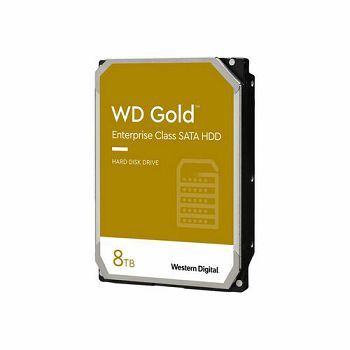 WD Hard Drive Gold - 8 TB - 3.5" - SATA 6 GB/s - WD8004FRYZ