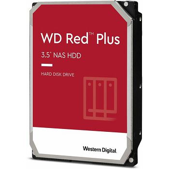 WD Hard Drive Red Plus - 10 TB - 3.5" - SATA 6 GB/s - WD101EFBX