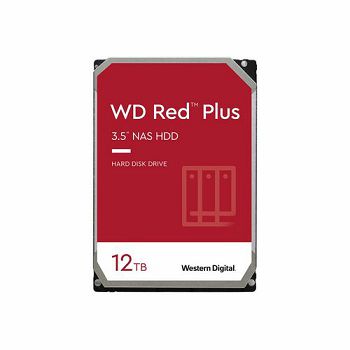 WD Hard Drive Red Plus - 12 TB - 3.5" - SATA 6 GB/s - WD120EFBX