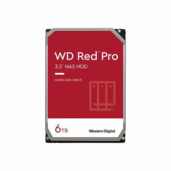 WD Hard Drive RED PRO - 6 TB - 3.5" - SATA 6 GB/s - WD6003FFBX